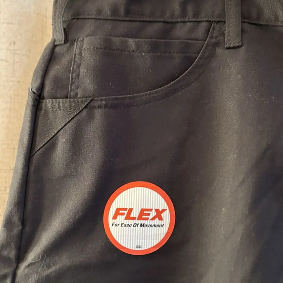 Genuine Dickies Men's Utility Shorts Size 44 Regular Fit 4-Pocket Chino Black. - Picture 2 of 5